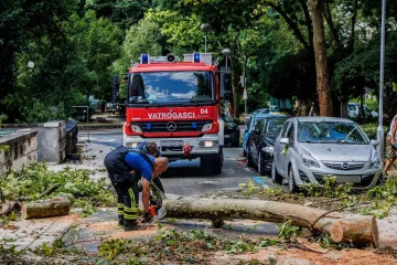 Splićani ne pamte ovakvo nevrijeme: 'Imam 75 godina, ovo nisam nikad vidio ni doživio'