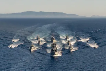 I mimoplov je odradio svoje! Moćni brodovi hrvatske ratne mornarice ostavili sve bez daha: Pogledajte 'ples' na moru