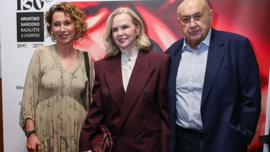 Pogledajte tko je sve od poznatih do&scaron;ao u HNK: Najpoznatiji odvjetnički par odu&scaron;evio modnom kombinacijom