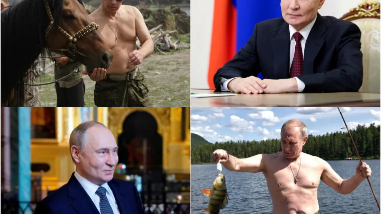 Od frajera na konju do utegnutog diktatora: Pogledajte sva lica ruskog vođe