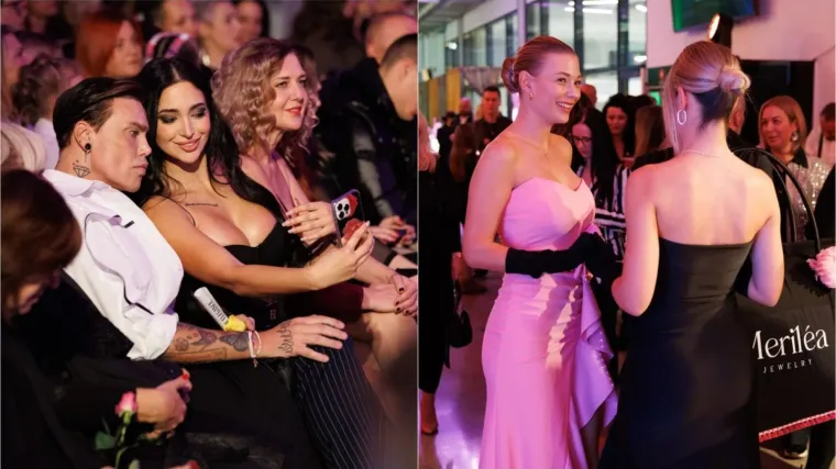 Krema domaće scene na reviji u Zadru: Laura Prgomet smje&scaron;kala se u dru&scaron;tvu Nevena Ciganovića