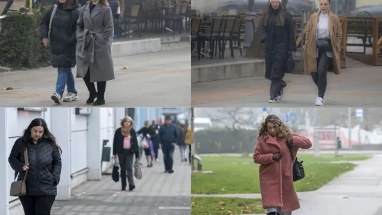 Djevojka se istaknula u moru sivih tonova i unijela da&scaron;ak vedrine