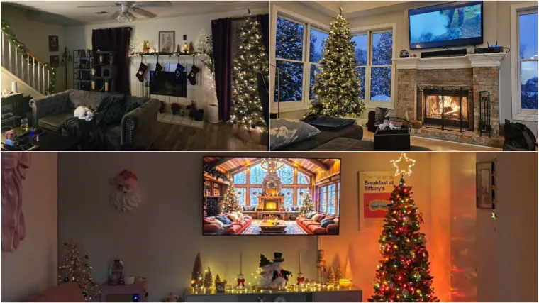 Lampice, jelke i ukrasi: Ljudi se hvale okićenim domovima, prizori su prava čarolija