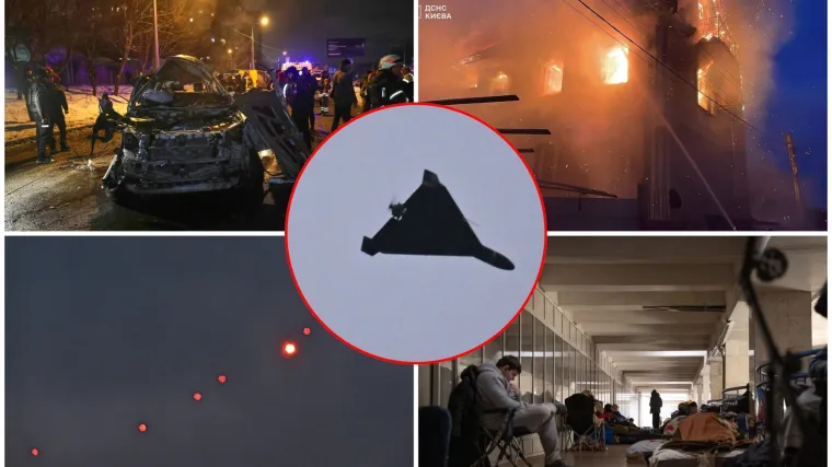 Kijev pod zračnom uzbunom vi&scaron;e od 10 sati: Rusi bez milosti udaraju projektilima i dronovima