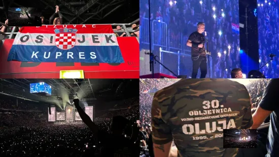 Krenulo je ludilo! Nakon Hipodroma, Thompson napunio i Arenu: Pogledajte uzavrelu atmosferu