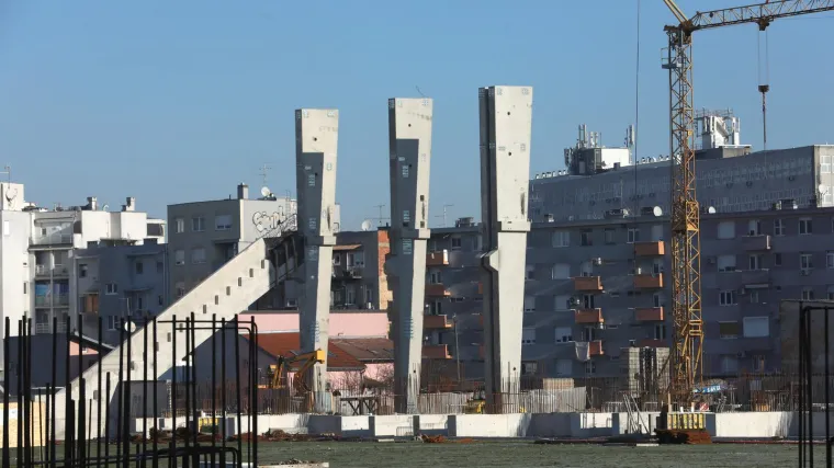 Kranjčevićeva nikad bliže zavr&scaron;etku! Pogledajte kako 'niče' stadion na koji dolazi Dinamo u 2026.