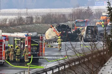 Detalji horora na autocesti: Eksplodirala cisterna s gorivom, jedna osoba poginula. Snimke su strašne