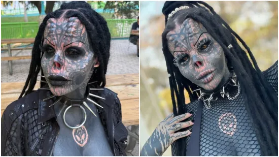 Bila je prava ljepotica, sada je prepuna tetovaža: Čak je odrezala i nos i čuva ga u staklenki