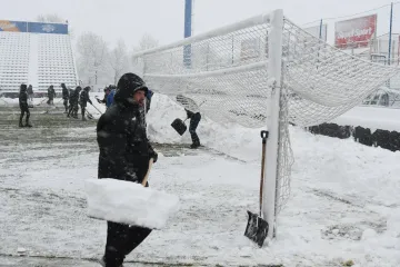 Snijeg u Varaždinu: Navijači su došli i riješili problem, a klub će ih nagraditi