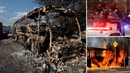 Krvava osveta narkokartela u fotografijama: Gore benzinske, eskaliralo nasilje, na ulicama duge cijevi