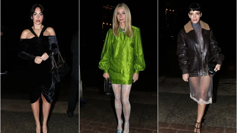 Georgina mamila poglede na reviji, ali nije bila jedina zvijezda večeri: Evo tko je sve stigao