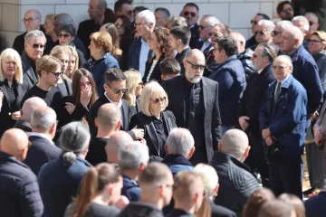 Split se oprostio od oca Igora Tudora: Poznata lica stigla odati posljednju počast