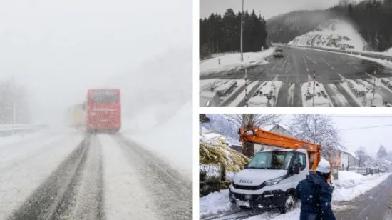 Snježni &scaron;ok u Hrvatskoj! Proljeće nestalo preko noći, ovi prizori su nestvarni...